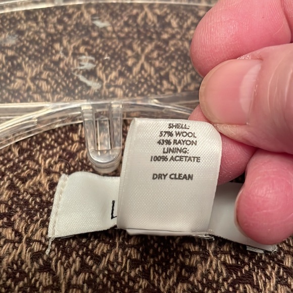 LOFT ANN TAYLOR Pattern Blazer Jacket for Fall & Winter Size 10 Great Condition - Picture 12 of 15